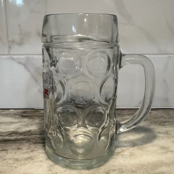 SAMUEL ADAMS DIMPLED BEER STEIN MUG WITH HANDLE, OCTOBERFEST .5 LITER NO CHIPS - Picture 7 of 9